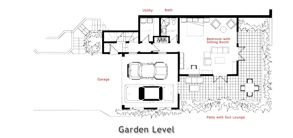 Alagana House | Garden Level