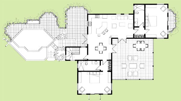 Floor Plan & Layout | Alagana House Private Villa